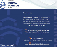 Estão abertas as inscrições para o maior evento sobre inovação portuária do Brasil