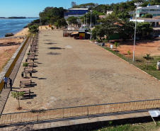 OBRAS NO NOROESTE – O Governo do Estado tem investido na melhoria de infraestrutura dos municípios da região Noroeste com o objetivo de potencializar o turismo às margens do Rio Paraná. 