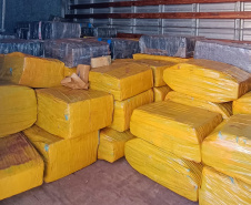 PCPR apreende 3,1 toneladas de maconha escondidas em caminhão em Medianeira