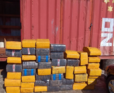 PCPR apreende 3,1 toneladas de maconha escondidas em caminhão em Medianeira