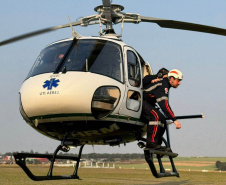 Sesa realiza curso de operador de suporte médico para atendimentos com helicópteros no Paraná