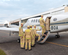 O Paraná envia na manhã desta quarta-feira (7) uma nova equipe da Força-Tarefa de Resposta a Desastres do Corpo de Bombeiros Militar do Paraná (CBMPR) para o Mato Grosso do Sul.