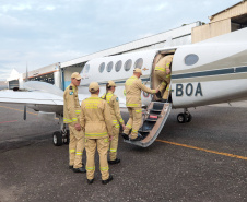 O Paraná envia na manhã desta quarta-feira (7) uma nova equipe da Força-Tarefa de Resposta a Desastres do Corpo de Bombeiros Militar do Paraná (CBMPR) para o Mato Grosso do Sul.