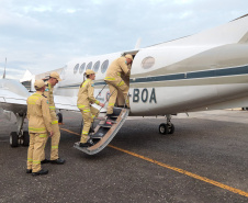 O Paraná envia na manhã desta quarta-feira (7) uma nova equipe da Força-Tarefa de Resposta a Desastres do Corpo de Bombeiros Militar do Paraná (CBMPR) para o Mato Grosso do Sul.