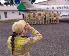 O Paraná envia na manhã desta quarta-feira (7) uma nova equipe da Força-Tarefa de Resposta a Desastres do Corpo de Bombeiros Militar do Paraná (CBMPR) para o Mato Grosso do Sul.