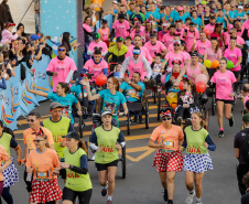 A capital paranaense foi sede neste domingo (4) da prova Disney Magic Run 2024, evento que contou com a participação de aproximadamente 5 mil atletas e aconteceu na Universidade Positivo.