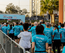 A capital paranaense foi sede neste domingo (4) da prova Disney Magic Run 2024, evento que contou com a participação de aproximadamente 5 mil atletas e aconteceu na Universidade Positivo.