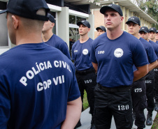 PCPR INICIA 7º CURSO OP POLICIAIS