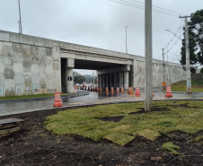 Viaduto SJP passagem inferior liberada 