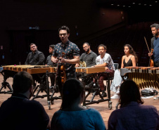 Orquestra Sinfônica do Paraná promove experiência para pessoas com deficiência visual