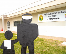 O governador Carlos Massa Ratinho Junior inaugura nesta quarta-feira (11) a nova sede do Batalhão de Patrulha Escolar Comunitária de Curitiba, fruto de um investimento de R$ 24 milhões.