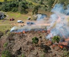 Para tentar amenizar os focos de incêndios ambientais, IAT suspendeu a queima controlada no campo