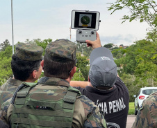 Em integração, Polícia Penal promove curso de drones para outras forças