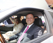 Posse do governador Carlos Massa Ratinho Júnior. Na foto, a ex governadora Cida Borghetti.   - Curitiba/Pr, 01.01.2019 - Foto Jonas Oliveira