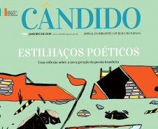 Nova geração de poetas brasileiros é destaque da edição de janeiro do Cândido. Foto:Divulgação/SEEC
