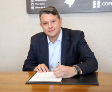 Novo presidente da Telecom, Wendell Oliveira.  -  Curitiba, 10/01/2019  -  Foto: Divulgação Copel