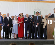 Governador Carlos Massa Ratinho Junior participa da solenidade de posse do presidente da Copel, Daniel Pimentel Slaviero.  -  Curitiba, 16/01/2019  -  Foto: Arnaldo Alves/ANPr