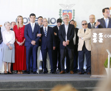 Governador Carlos Massa Ratinho Junior participa da solenidade de posse do presidente da Copel, Daniel Pimentel Slaviero.  -  Curitiba, 16/01/2019  -  Foto: Arnaldo Alves/ANPr