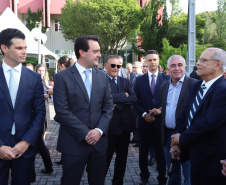 Governador Carlos Massa Ratinho Junior participa da solenidade de posse do presidente da Copel, Daniel Pimentel Slaviero.  -  Curitiba, 16/01/2019  -  Foto: Rodrigo Félix Leal