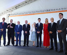 Governador Carlos Massa Ratinho Junior participa da solenidade de posse do presidente da Copel, Daniel Pimentel Slaviero.  -  Curitiba, 16/01/2019  -  Foto: Rodrigo Félix Leal