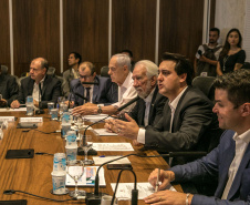 Governador Carlos Massa Ratinho Junior durante reunião com a equipe de governo. Curitiba,29/01/2019 - Foto: Maurílio Cheli/ANPr