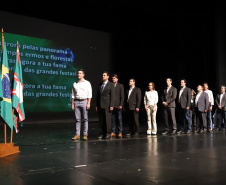 Governador Carlos Massa Ratinho Junior participa da abertura do Seminário Aprendizagem em Foco. Curitiba, 29/01/2019. Foto: José Fernando Ogura/ANPr