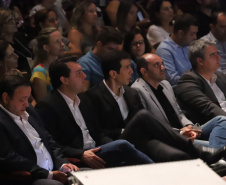 Governador Carlos Massa Ratinho Junior participa da abertura do Seminário Aprendizagem em Foco. Curitiba, 29/01/2019. Foto: José Fernando Ogura/ANPr