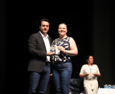 Governador Carlos Massa Ratinho Junior participa da abertura do Seminário Aprendizagem em Foco. Curitiba, 29/01/2019. Foto: José Fernando Ogura/ANPr