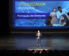 Governador Carlos Massa Ratinho Junior participa da abertura do Seminário Aprendizagem em Foco. Curitiba, 29/01/2019. Foto: José Fernando Ogura/ANPr