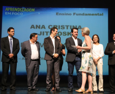 Governador Carlos Massa Ratinho Junior participa da abertura do Seminário Aprendizagem em Foco. Curitiba, 29/01/2019. Foto: José Fernando Ogura/ANPr