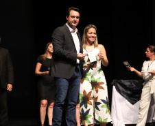 Governador Carlos Massa Ratinho Junior participa da abertura do Seminário Aprendizagem em Foco. Curitiba, 29/01/2019. Foto: José Fernando Ogura/ANPr