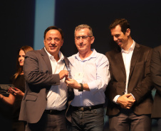 Governador Carlos Massa Ratinho Junior participa da abertura do Seminário Aprendizagem em Foco. Curitiba, 29/01/2019. Foto:  Rodrigo Félix Leal/ANPr