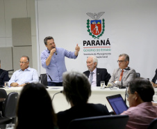 Reunião para definir as estratégias do Turismo no Paraná.  -  Curitiba, 30/01/2019  -  Foto: Jaelson Lucas/ANPr