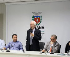 Reunião para definir as estratégias do Turismo no Paraná.  -  Curitiba, 30/01/2019  -  Foto: Jaelson Lucas/ANPr