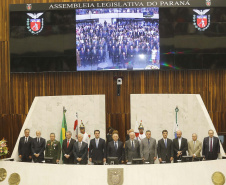 Governador Carlos Massa Ratinho Junior participa, na Assembleia Legislativa do Estado Paraná da abertura dos trabalhos legislativos de 2019.  -  Curitiba, 01/02/2019  -  Foto: Arnaldo Alves/ANPr