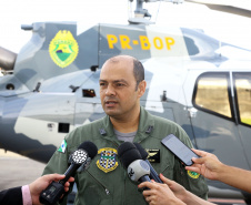 O Governo do Paraná enviou uma equipe aérea para Brumadinho (MG) com o objetivo de auxiliar nas buscas pelas vítimas do rompimento da barragem ocorrida na sexta-feira (25/01)