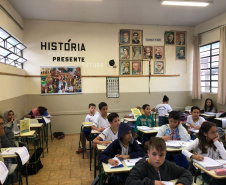 Escolas estaduais se preparam para receber um milhão de alunos  -  Curitiba, 04/02/2019  -  Foto: Divulgação SEED