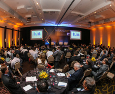 Cláudio Stábile, Presidente da SANEPAR durante Paraná Day, evento realizado em Curitiba com a presença de mais de 100 investidores do País e do exterior. - Curitiba, 05/02/2019 -Foto: Geraldo Bubniak/ANPr