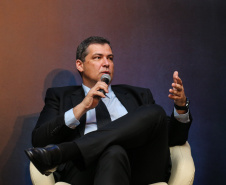 Allan Costa, presidente da Celepar durante o Paraná Day, evento realizado em Curitiba com a presença de mais de 100 investidores do País e do exterior. - Curitiba, 05/02/2019 -Foto: Geraldo Bubniak/ANPr