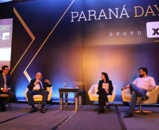 Omar Akel, presidente da Agepar durante o Paraná Day, evento realizado em Curitiba com a presença de mais de 100 investidores do País e do exterior. - Curitiba, 05/02/2019 -Foto: José Fernando Ogura/ANPr