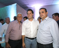 O governador Carlos Massa Ratinho Junior, participa do lançamento da 45ª Exposição Agropecuária, Industrial e Comercial de Umuarama. Presentes no evento: prefeito de Umuarama, Celso Luiz Pozzobom; presidente da Sociedade Rural, Milton Gaiari; secretário do Meio Ambiente, Márcio Nunes; secretário da Infraestrutura e Logística, Sandro Alex, deputados e demais autoridades  -  Umuarama, 05/02/2019  -  Foto: Arnaldo Alves/ANPr