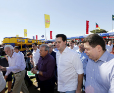 Governador Carlos Massa Ratinho Junior durante Coletiva de Imprensa no Show Rural.  Cascavel, 07/02/2019  -  Foto: Arnaldo Alves/ANPr