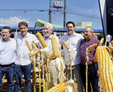 Governador Carlos Massa Ratinho Junior durante Coletiva de Imprensa no Show Rural.  Cascavel, 07/02/2019  -  Foto: Arnaldo Alves/ANPr