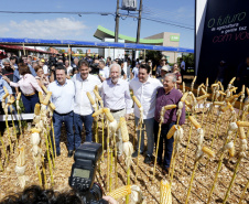 Governador Carlos Massa Ratinho Junior durante Coletiva de Imprensa no Show Rural.  Cascavel, 07/02/2019  -  Foto: Arnaldo Alves/ANPr