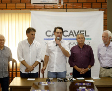 Governador Carlos Massa Ratinho Junior durante Coletiva de Imprensa no Show Rural.  Cascavel, 07/02/2019  -  Foto: Arnaldo Alves/ANPr