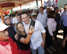 Governador Carlos Massa Ratinho Júnior visita estandes do Show Rural  -  Cascavel, 07/02/2019  -  Foto: Arnaldo Alves/ANPr