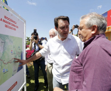 Governador Carlos Massa Ratinho Júnior visita estandes do Show Rural  -  Cascavel, 07/02/2019  -  Foto: Arnaldo Alves/ANPr