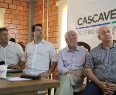 Governador Carlos Massa Ratinho Júnior coordena reunião do secretariado durante o Show Rural - Cascavel, 07/02/2019 - Foto: José Fernando Ogura/ANPr