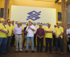 O governador Carlos Massa Ratinho Júnior entregou nesta quinta-feira (7), durante o Show Rural, em Cascavel, três tratores agrícolas para produtores do município de Catanduvas.  -  Cascavel, 07/02/2019  -  Foto: Rodrigo Félix Leal/ANPr