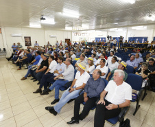 O governador Carlos Massa Ratinho Junior afirmou nesta quinta-feira (07), em Cascavel, que vai editar um decreto regulamentando a aplicação da lei que estabelece a perenidade da Tarifa Rural Noturna de energia.   -  Cascavel, 07/02/2019  -  Foto: Arnaldo Alves/ANPr